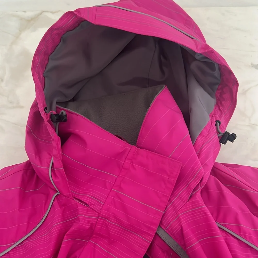 LANDS END HOODIE JACKET WOMEN SIZE S PINK - Picture 3 of 13